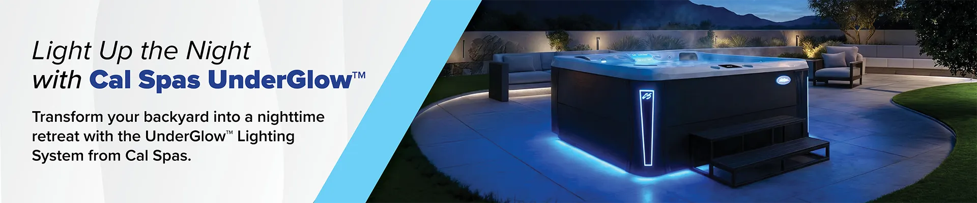 Calspas hot tub being used in a family setting - Moreno Valley